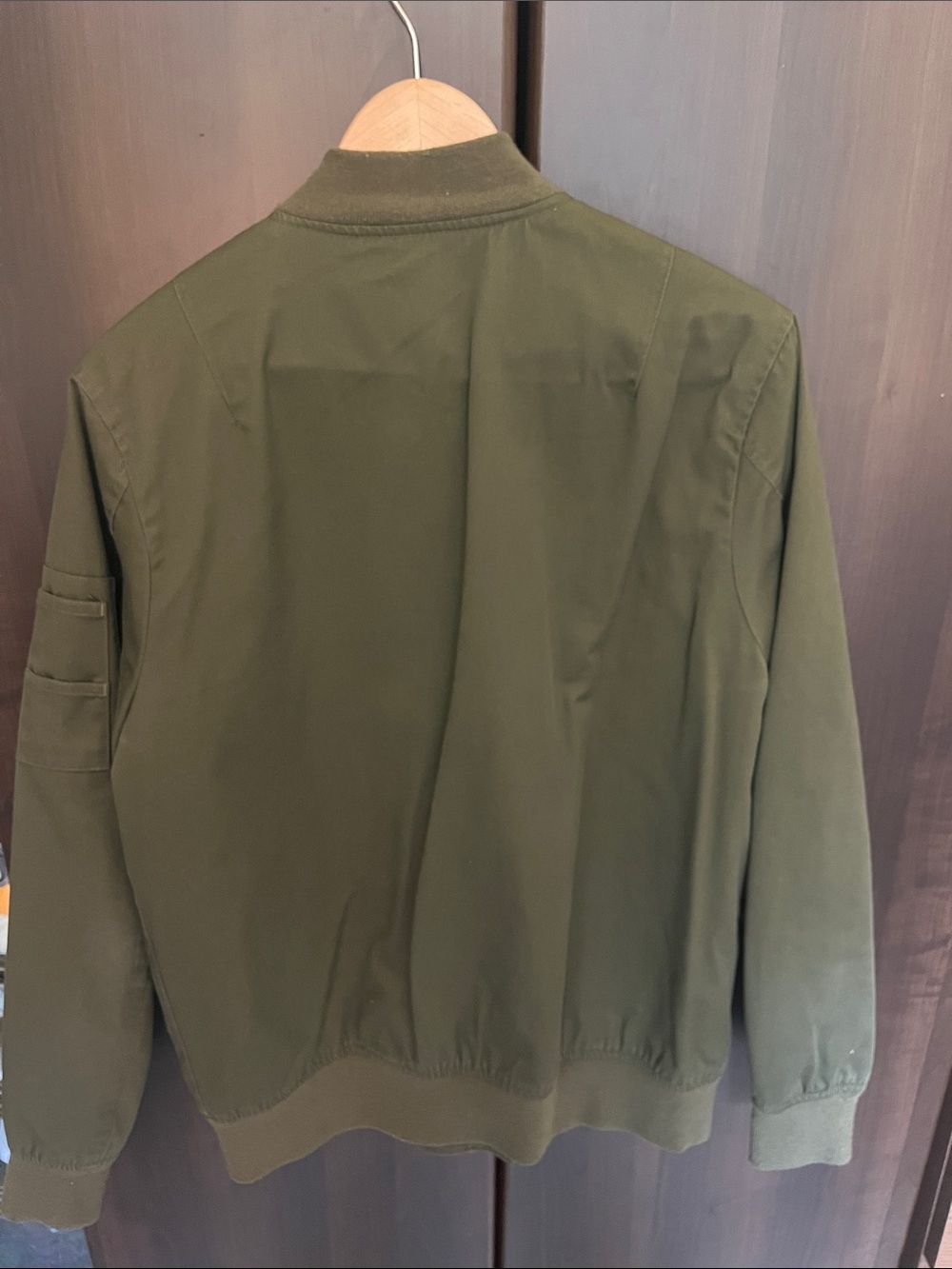Five Four Olive Green Bomber Jacket - Picture 3 of 3